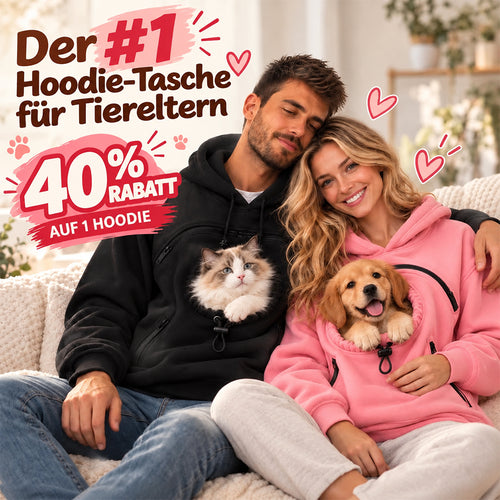 🐾 Kuschelige Fleece-Haustiertasche für gemeinsame Nähe – Warm & unterstützend für kleine Haustiere