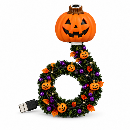 USB-Projektionskranz – Halloween- und Weihnachtsbeleuchtung zur Dekoration