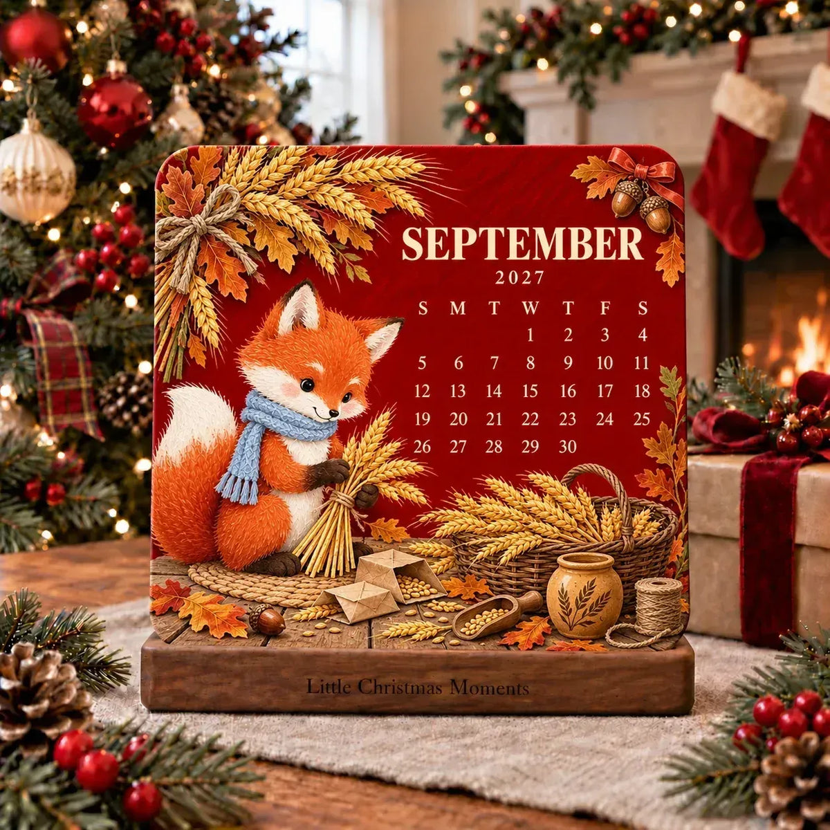 🎄🌱 Weihnachtliche Sonderedition – Umweltfreundlicher, bepflanzbarer „Timeless“-Saatgutkalender 2027🌸🌿
