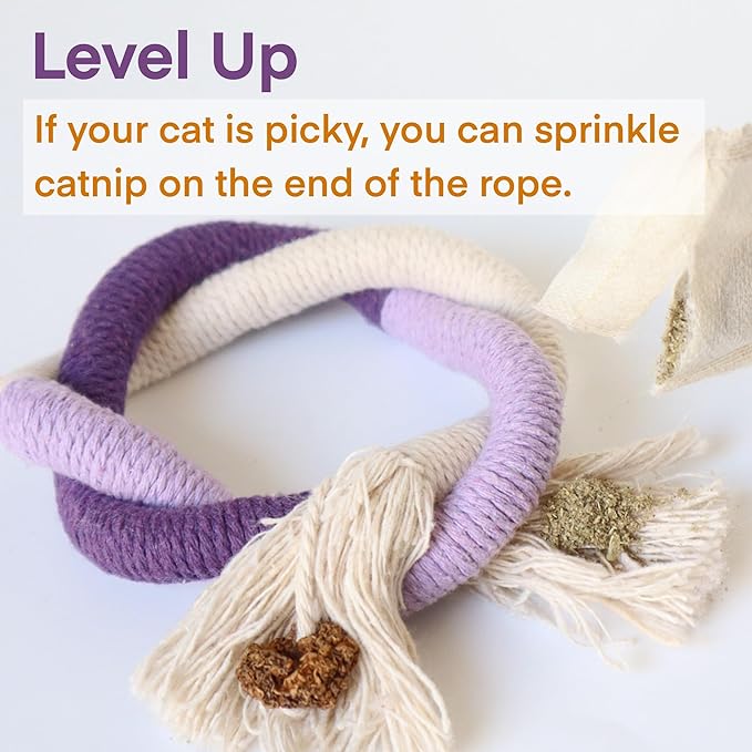 ❤️Chewing rope specially designed for cats