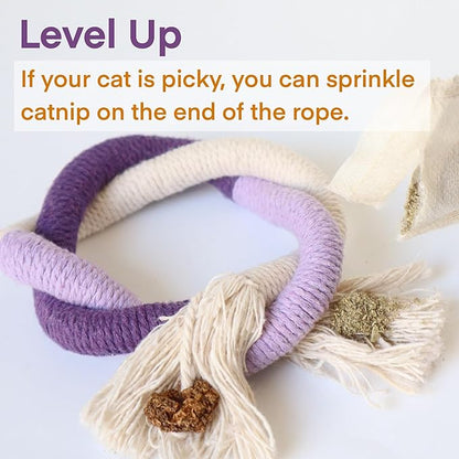 ❤️Chewing rope specially designed for cats