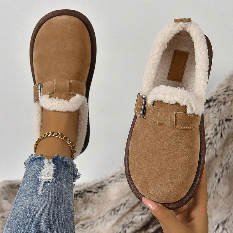 🔥 Letzter Tag – 50 % Rabatt – Bequeme orthopädische Damen-Winterschuhe zum Hineinschlüpfen mit kuscheligem Fleecefutter und gepolsterter Sohle
