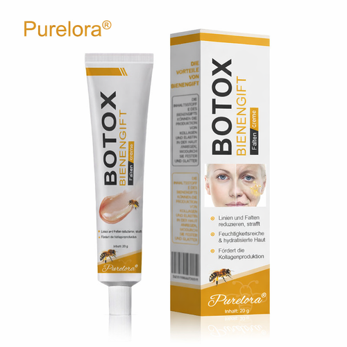 ✨Letzter Tag der Aktion: 70 % Rabatt - Purelora® Botox Bienenvenom Faltenentfernungscreme