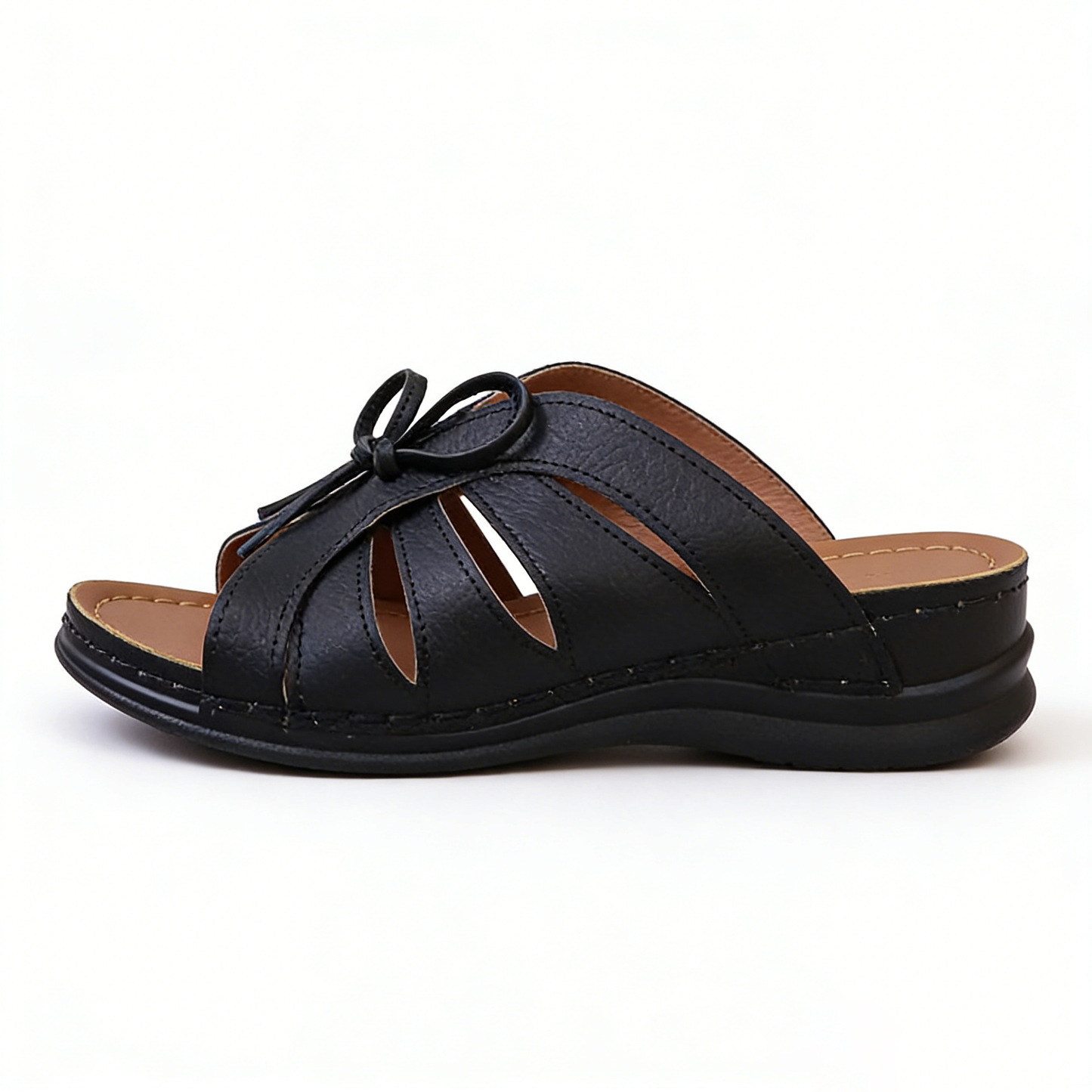 LETZTER TAG SALE – 80 % RABATT Damen Sandale mit weichem Absatz