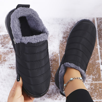 🦵 Letzter Tag – 50 % Rabatt – Bequeme, wasserdichte, rutschfeste und warme Damen-Schneestiefel