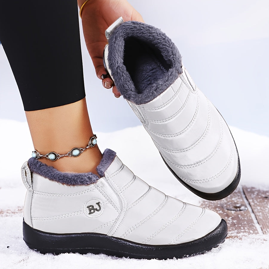 🦵 Letzter Tag – 50 % Rabatt – Bequeme, wasserdichte, rutschfeste und warme Damen-Schneestiefel