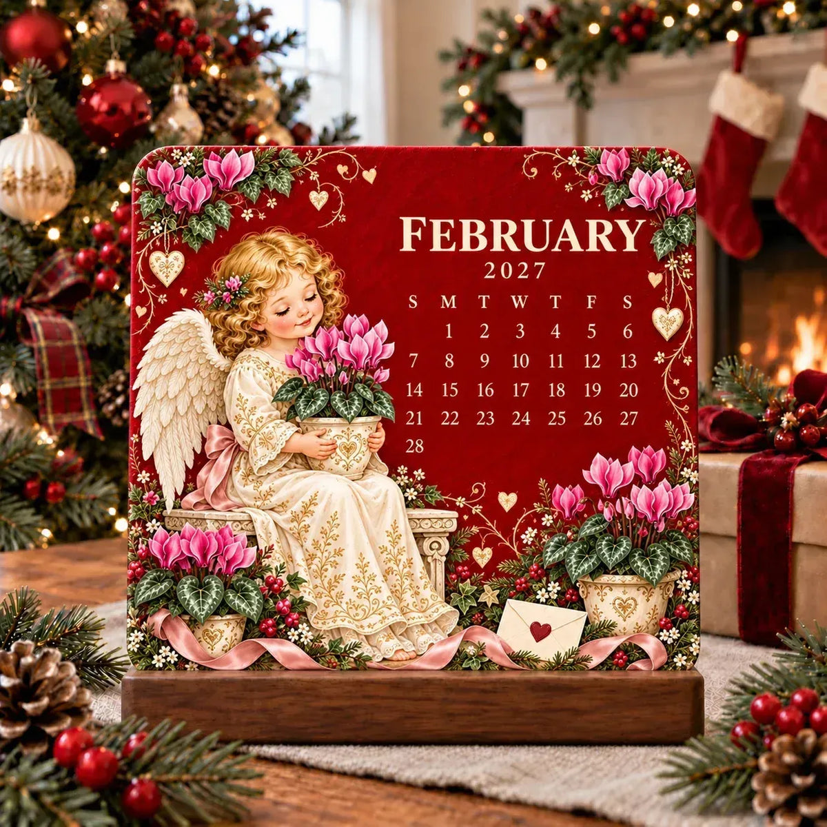 🎄🌱 Weihnachtliche Sonderedition – Umweltfreundlicher, bepflanzbarer „Timeless“-Saatgutkalender 2027🌸🌿