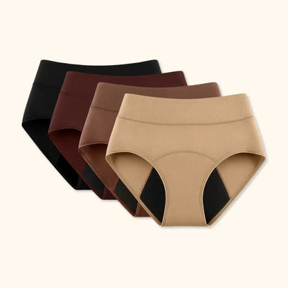 💖 50 % RABATT | 100 % auslaufsichere Unterwäsche 4er-Pack (Sag peinliche Momente und Sorgen Lebewohl)
