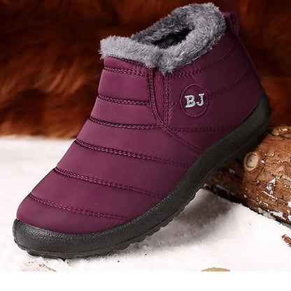 🦵 Letzter Tag – 50 % Rabatt – Bequeme, wasserdichte, rutschfeste und warme Damen-Schneestiefel