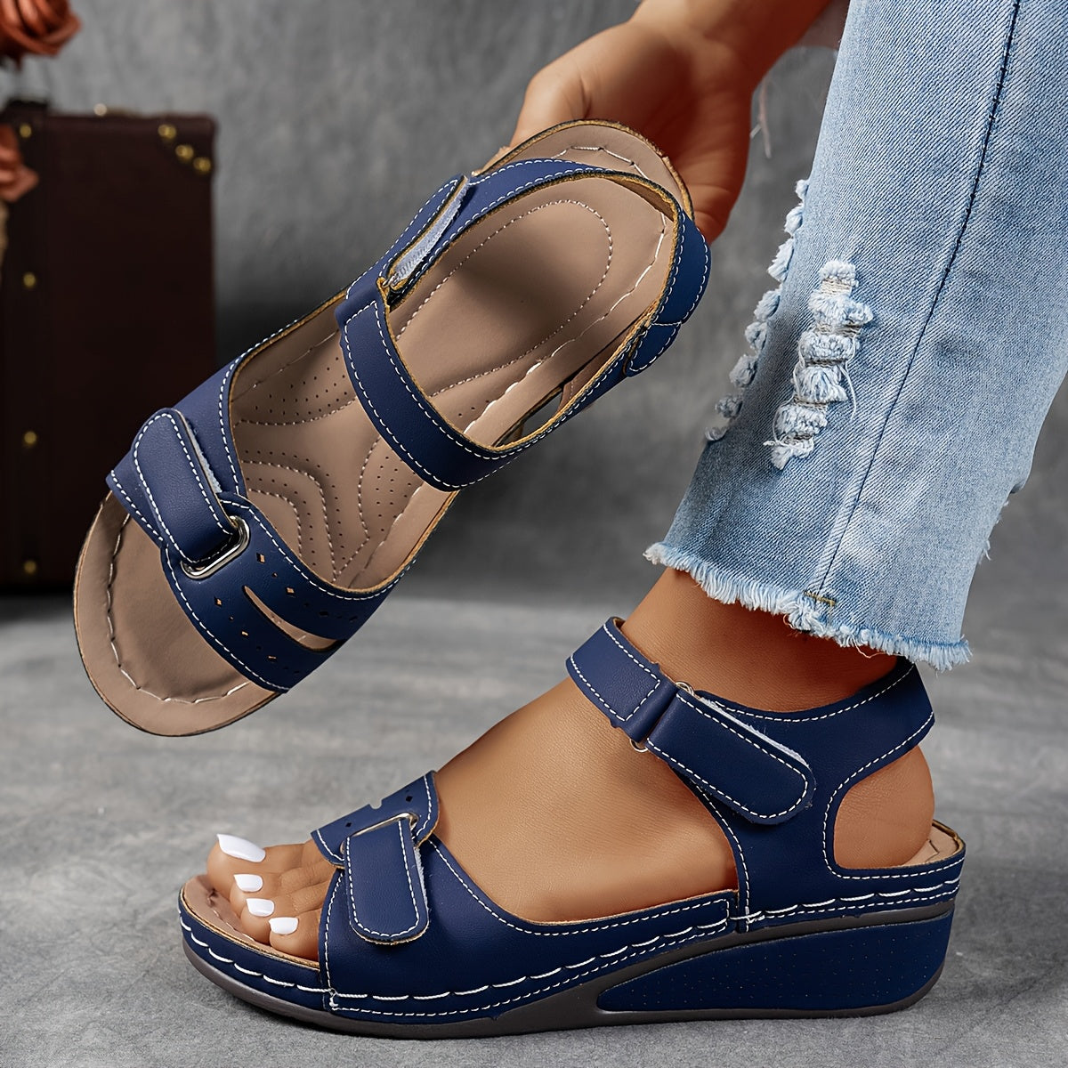 🔥 Letztes Tagesangebot: 90 % Rabatt 🔥 Orthopädische Damensandalen