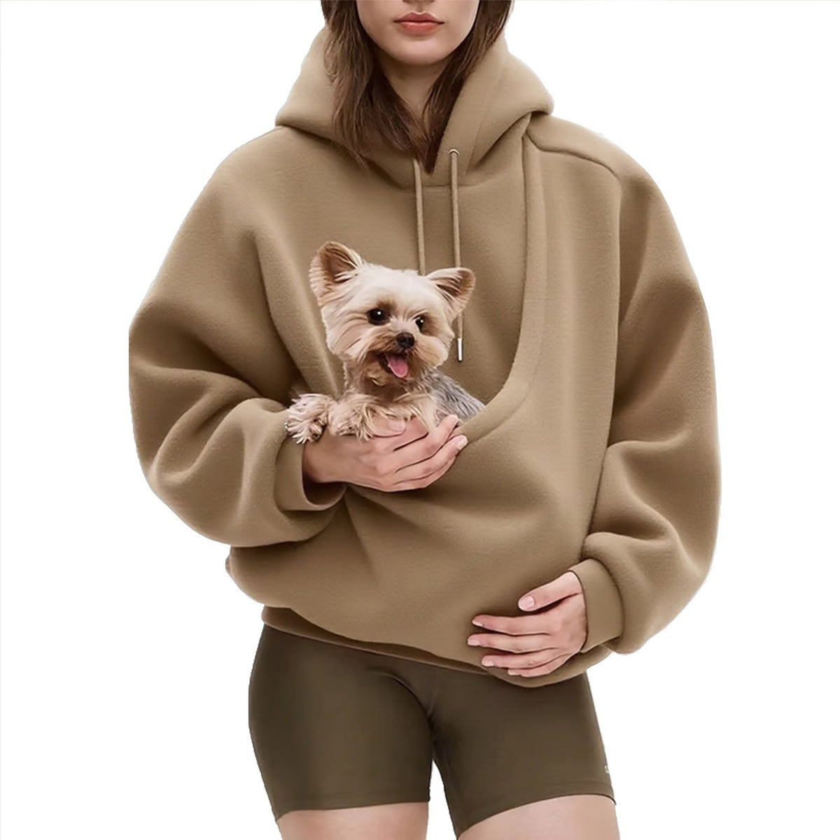 🐾💎 Kuschelige Fleece-Haustiertasche für gemeinsame Nähe – Warm & unterstützend für kleine Haustiere💎