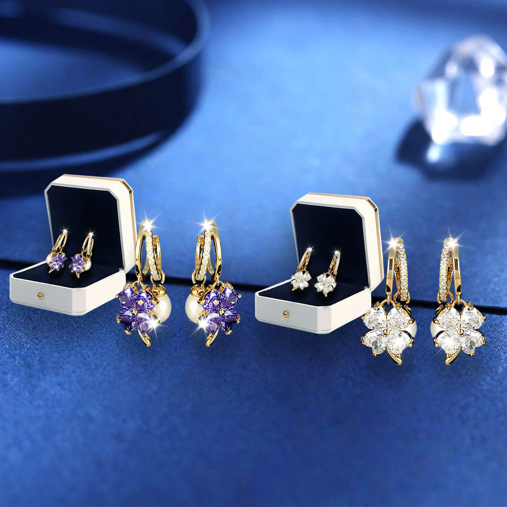 (❤️ LETZTER TAG DES SALE – 80 % RABATT) 🔥 CZTICLE®-Ohrringe aus Germanium