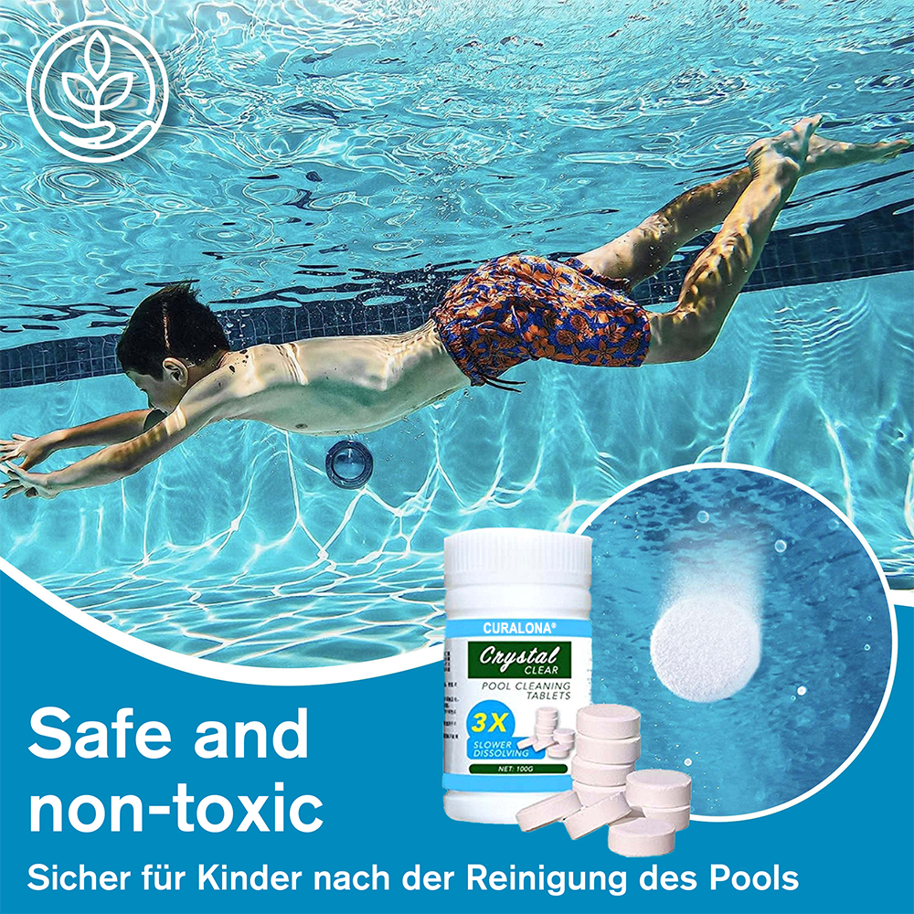 ❤️Curalona® Pool Cleaning Tablet (100 PCS)