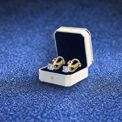 🌟(🌟LETZTER TAG – 80 % RABATT + GRATISGESCHENK🌟)🌟 CZTICLE® Germanium-Ohrringe – Gold, Silber, Kupfer, Clip-On Luxus-Ohrschmuck, Kein Ohrloch